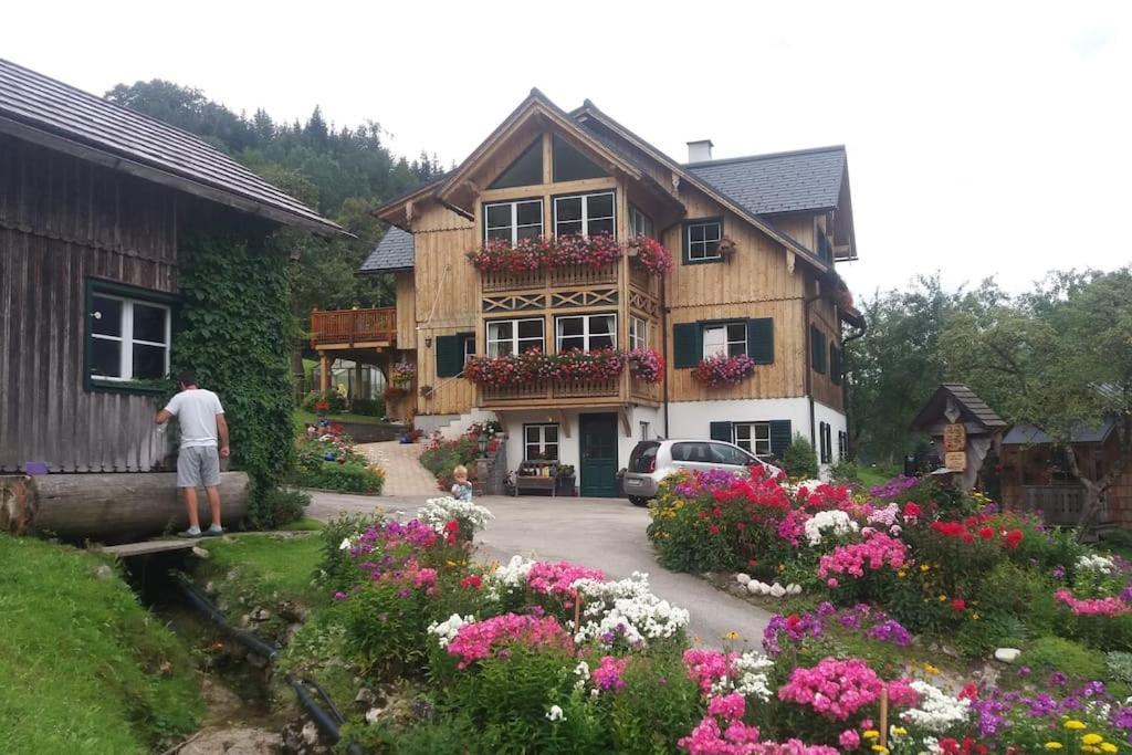 S'Rastl Direkt Mit Bergpanorama Διαμέρισμα Grundlsee Εξωτερικό φωτογραφία