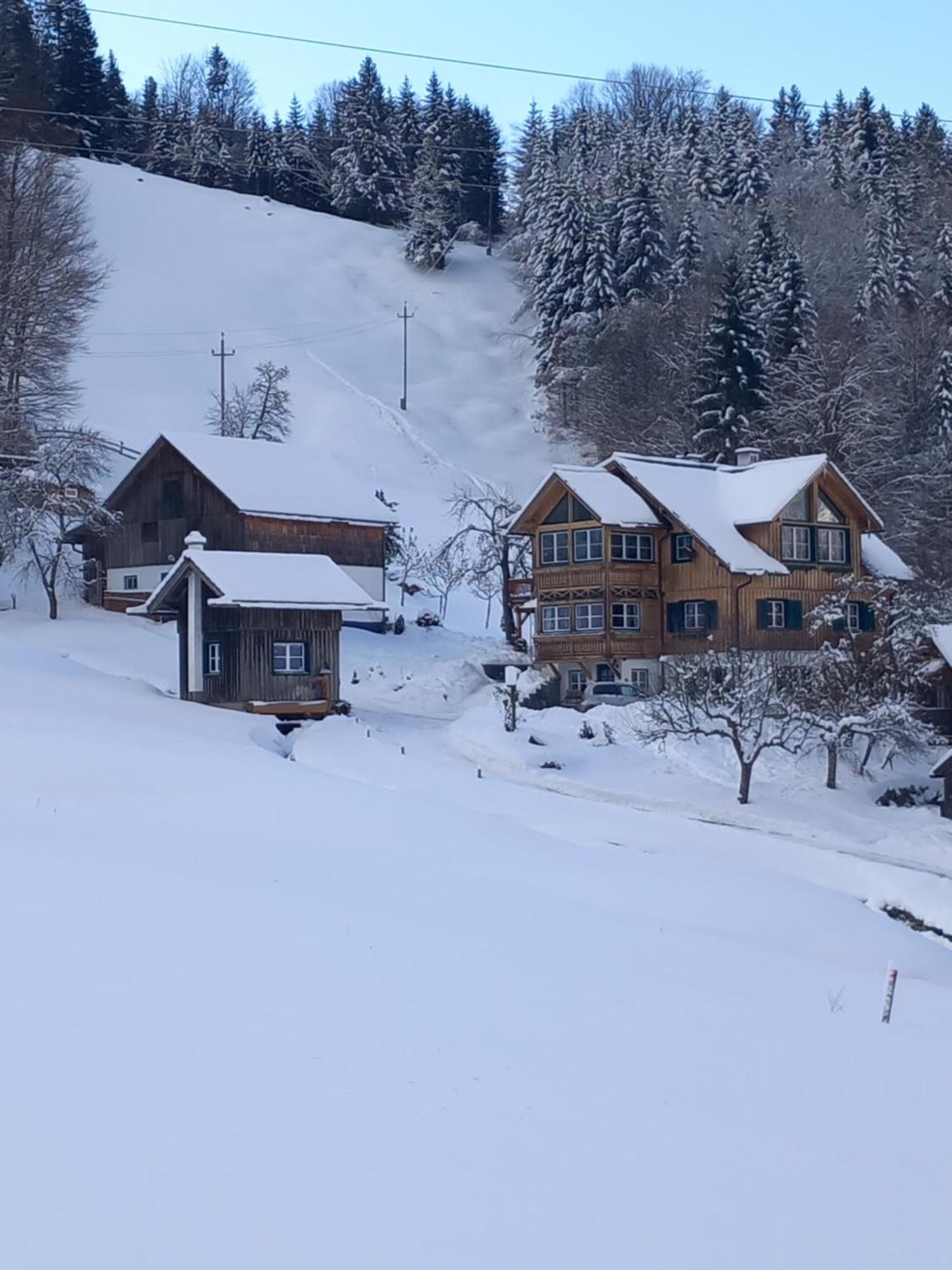 S'Rastl Direkt Mit Bergpanorama Διαμέρισμα Grundlsee Εξωτερικό φωτογραφία